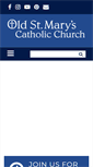 Mobile Screenshot of oldstmarys.com